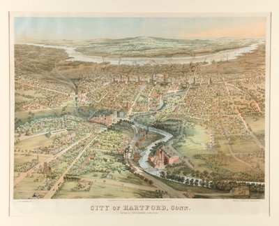 City of Hartford, Conn. by John Bachmann
