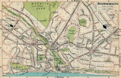 Bournemouth by John Bartholomew