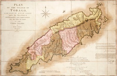 Plan of Tobago by John Bayly