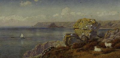 Carthillon Cliffs by John Brett