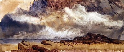 Mist Rising in the Highlands by John Brett