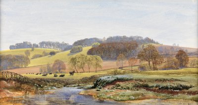Springtime near Norbury, 1861 by John Brett