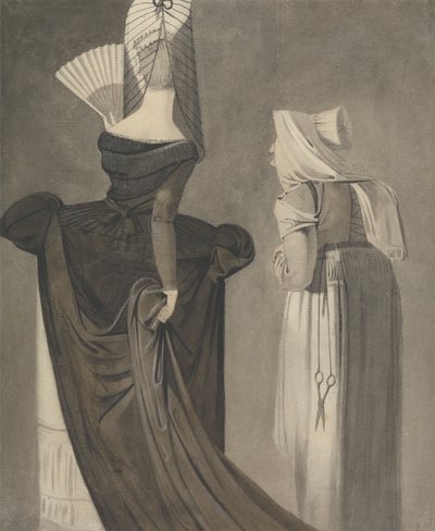 A Roman Lady with a Duenna by John Brown