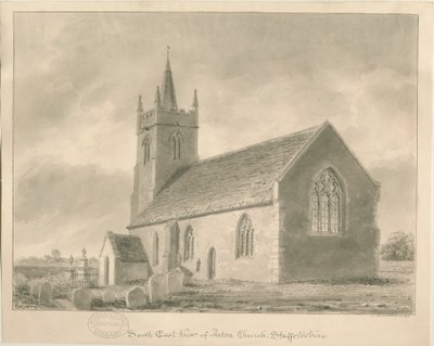 Acton Trussell Church by John Buckler
