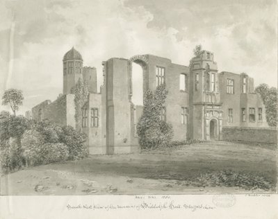 Biddulph Hall (old) by John Buckler