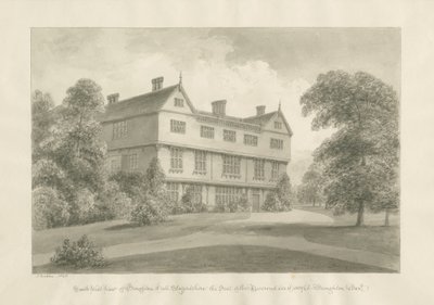 Broughton Hall by John Buckler