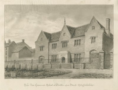 Burton-upon-Trent - Grammar School by John Buckler