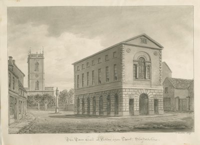 Burton-upon-Trent - Town Hall by John Buckler