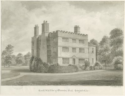 Butterton Hall by John Buckler