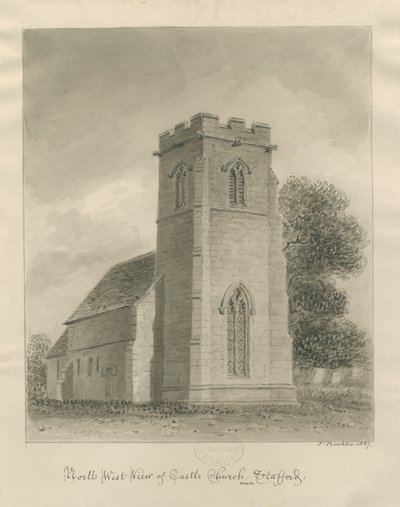 Castle Church by John Buckler