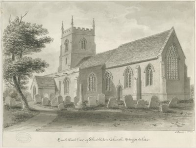 Cheddleton Church by John Buckler