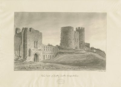 Dudley Castle - The Keep by John Buckler