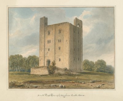 Hedingham Castle, Essex by John Buckler