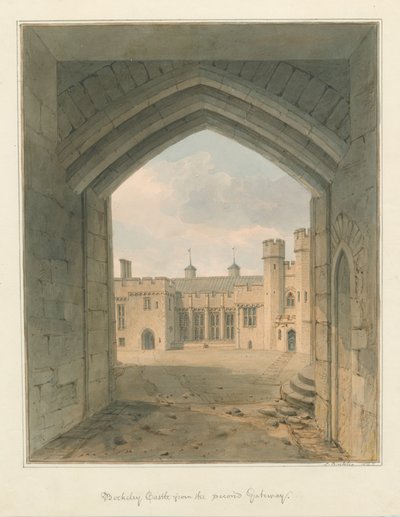 Berkeley Castle, Gloucestershire by John Buckler