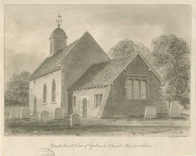 Gratwich Church by John Buckler
