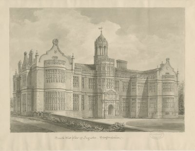 Ingestre Hall by John Buckler