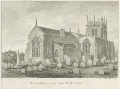 Leek Church by John Buckler