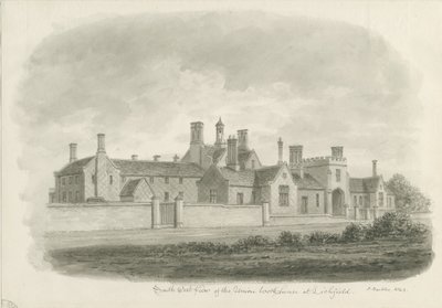 Lichfield - Union Workhouse by John Buckler