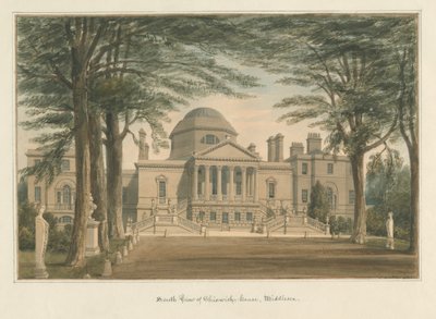 Middlesex - Chiswick House by John Buckler