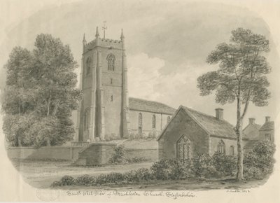 Mucklestone Church by John Buckler