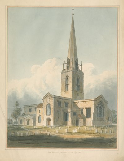 Oxfordshire - Bampton Church by John Buckler