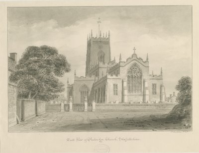 Penkridge Church by John Buckler