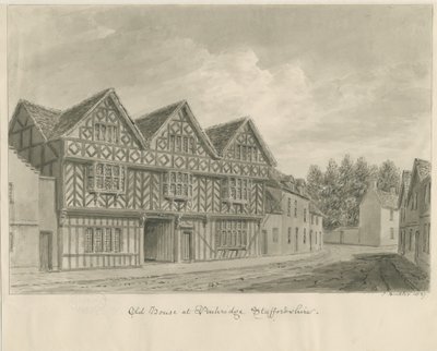 Penkridge Town - Old House by John Buckler