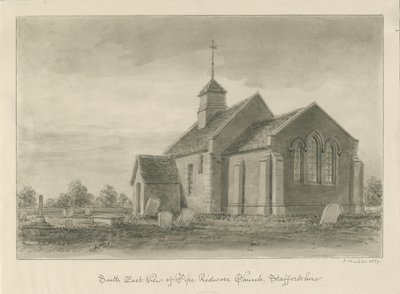 Pipe Ridware Church by John Buckler