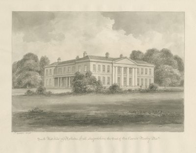 Rolleston Hall by John Buckler