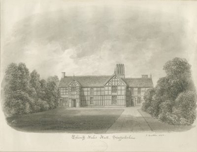 Sheriffhales Hall by John Buckler