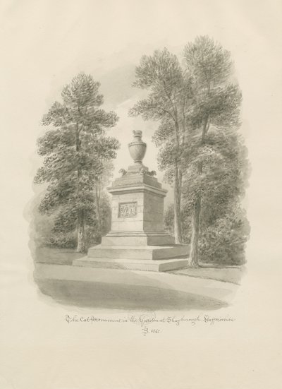 Shugborough - Cat Monument by John Buckler