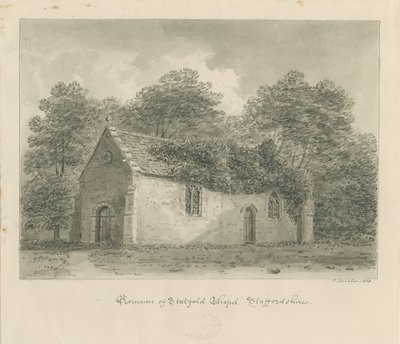 Statfold Chapel by John Buckler