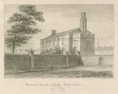 Stoke-upon-Trent - National School by John Buckler