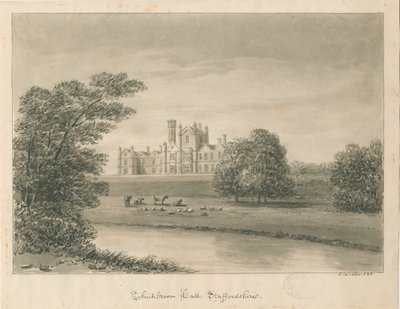 Thickbroom Hall by John Buckler