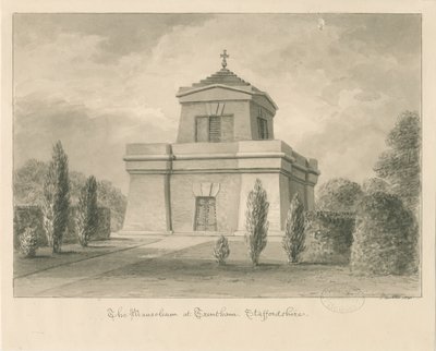 Trentham - The Mausoleum by John Buckler