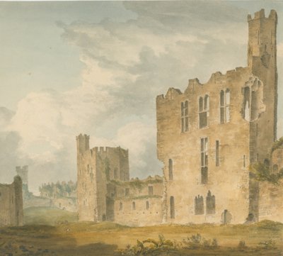 Wales - Carnarvonshire - Conway Castle, 1800 by John Buckler