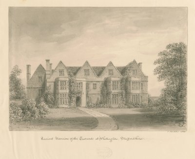 Whittington Hall by John Buckler