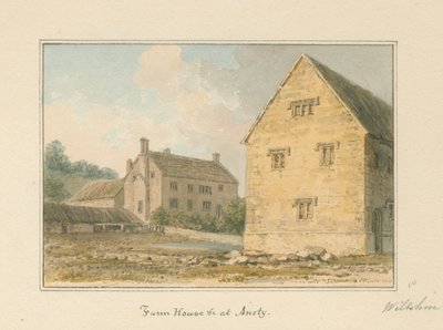 Wiltshire - Ansty - Farm House, 1817 by John Buckler