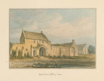 Wiltshire - Place Farm, 1812 by John Buckler