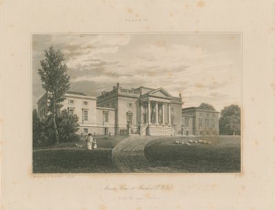 Wiltshire - Stourhead - Mansion by John Buckler