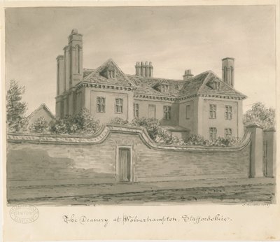 Wolverhampton - The Deanery House by John Buckler