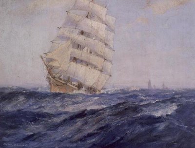 Pulling Out to Sea by John Burgess