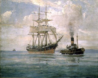 The Tug by John Burgess