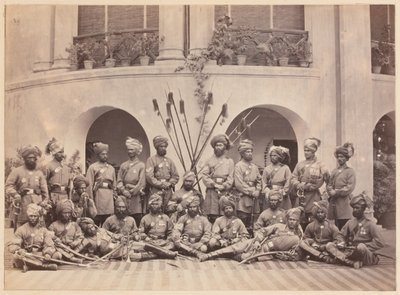 Indian NCOs of the Guides Cavalry by John Burke