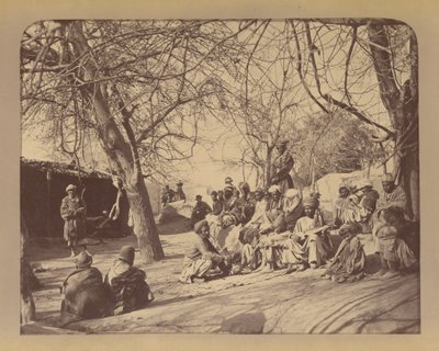 Scene in the City Jellalabad by John Burke