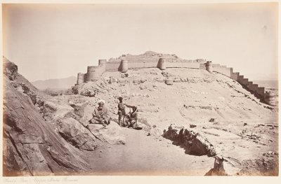 South face, Upper Bala Hissar, Kabul, 1879 by John Burke