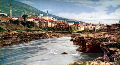 Mostar, Bosnia and Herzegovina, Yugoslavia, c. 1924 by John Bushby