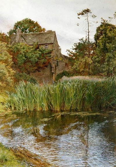 An Autumn Garden by John Byam Liston Shaw