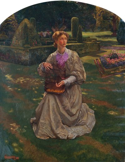The Caged Bird by John Byam Liston Shaw
