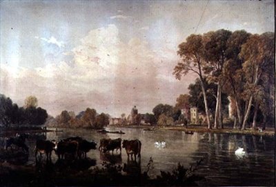 The Ferry at Twickenham by John Byrne